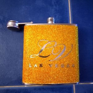 Flask-Gold Bling-Las Vegas